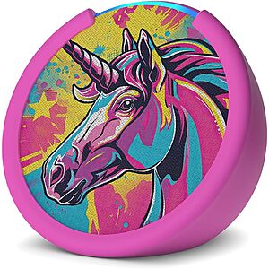 Amazon Echo Pop Kids Smart Speaker w/ Alexa (Unicorn) $21.99 + Free Shipping w/ Prime or on $35+