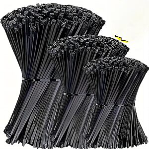 100-Pack Nylon Self-Locking Cable Ties $0.61 + Free Shipping on $25+