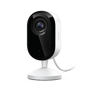 Arlo Essential Indoor Wireless 2K Security Camera (3rd Gen) Plug-In Powered with Automated Privacy Shield: 1-Camera $21; 2-Cameras $33 + Free Shipping w/ Prime or on $35+
