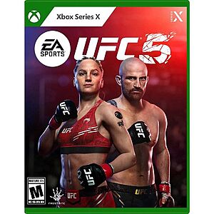 EA Sports UFC 5 (Xbox Series X, Physical) $15.19 + Free Store Pickup at Target or Free Shipping on $35+