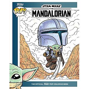 Funko POP! Star Wars: The Mandalorian Official Coloring Book $10.90 + Free Shipping w/ Prime or on $35+