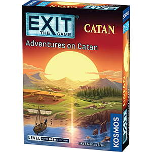 Thames & Kosmos EXIT: The Game - Adventures on Catan $11.99 + Free Shipping w/ Walmart+ or on $35+