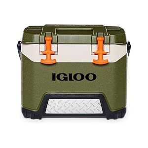$49.99 | 25-Qt Igloo BMX Insulated Hard Shell Cooler (Green & Orange) at Woot!