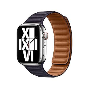 $17.99 | Official Apple Watch 41mm S/M Band Strap (Leather Link) at Woot!