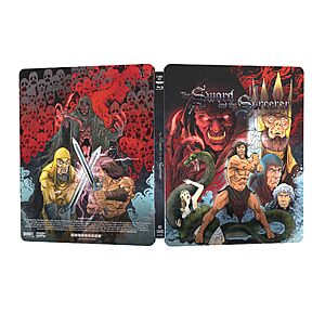 YMMV The Sword and the Sorcerer - Limited Edition Steelbook 4K Ultra HD + Blu-ray $23.26 Amazon.com maybe region specific