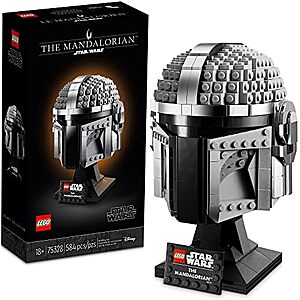 [Prime] $47.49 | 584-Piece LEGO Star Wars: Helmet Collection - The Mandalorian Helmet (75328, 2022) at Amazon