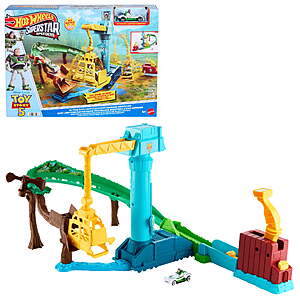 Hot Wheels Superstar Speeders Hi-Tech Buzz Lightyear's Star Command Adventure Track Set $15 + Free Shipping w/ Walmart+ or on $35+
