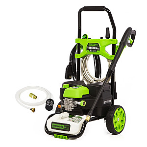 Greenworks 60V Hybrid 1800 PSI 1.1 GPM Cold Water Pressure Washer (Tool Only) + Free S/H $161.5