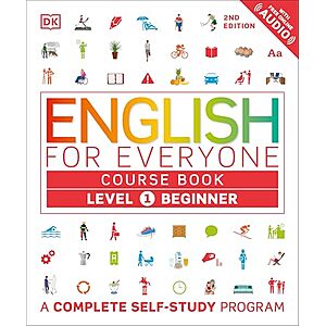 $1.99 | English for Everyone - Level 1 Beginner's Course Book (DK English for Everyone) (eBook) by DK