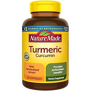 [SnS, AC] $7.58* | 120-Ct 500mg Nature Made Turmeric Curcumin Capsules at Amazon