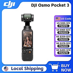 DJI Osmo Pocket 3 Vlogging Camera 1-Inch CMOS &4K/120fps $298.70 + Free Shipping