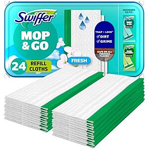 [SnS, AC] $18 | 3 × 24-Count Swiffer Sweeper Wet Mopping Cloths (Open Window Fresh) ($6 each) at Amazon