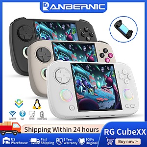 ANBERNIC RG CubeXX Handheld Game 3.95" IPS Screen Console 64G Retro Gaming Player $55 + Free Shipping