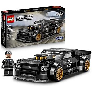 $23.99 | 345-Piece LEGO Speed Champions: Ford - Ken Block's 1965 Ford Mustang Hoonicorn RTR V1 (77262, 2026) at Amazon