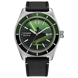 CITIZEN Mens Eco-Drive Luke Skywalker 43mm Stainless Steel AW1910-48W for $337.5
