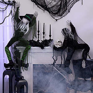 BOGO: Lakeside Halloween Creepy Crawler Figures (Witch or Zombie) $12.99 + Free Shipping
