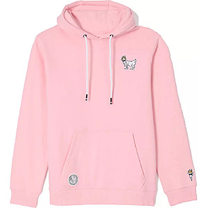 GOAT USA Men's or Women's OG Hooded Sweatshirt (Pink) $10.38 + Free Shipping on $49