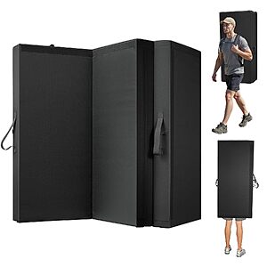 VEVOR 5.5' x 4' Tri-Fold Bouldering Crash Pad w/ Backpack Straps & Waist Belt $51.98 + Free Shipping