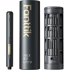 Fanttik NEX E2 Ultra Electric Precision Screwdriver Set w/ 50-Piece S2 Steel Bits (Grey) $47.97 + Free Shipping