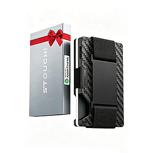 Amazon – Stouchi Apple Find My Trackable Metal Wallet - $11.99 w/ Code