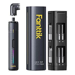 Fanttik S2 Pro Max Cordless Electric Screwdriver Set w/ 16 Bits & 7 Torque Settings $56.99 + Free Shipping