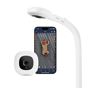 Nanit Smart Baby Video Monitor - Camera & Floor Stand - 1080p Wi-Fi Camera $217.49
