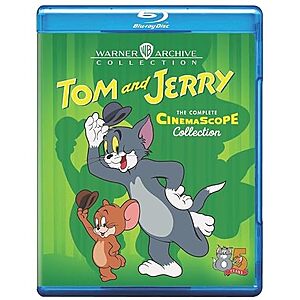 Tom & Jerry: The Complete Cinemascope Cartoon Collection (Blu Ray) $19.47 Amazon.com
