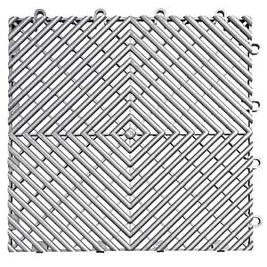 MotoFloor Vented Modular Garage Flooring Tiles $109.99 Beige or Gray Free Shipping Costco.com