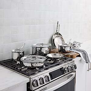 All-Clad D3 13-piece Stainless Steel Cookware Set $649.99 Free Shipping Costco.com