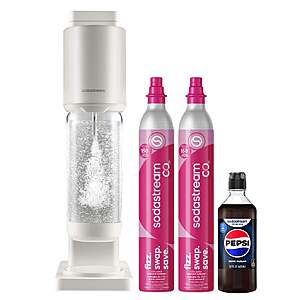 SodaStream Fresh Sparkling Water Maker Bundle $79.99 White or Black Free Shipping Costco.com