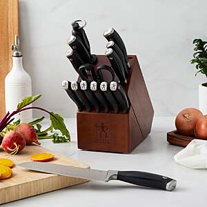 Henckels Forged Elite 15-piece Knife Set $99.99 free shipping Costco.com