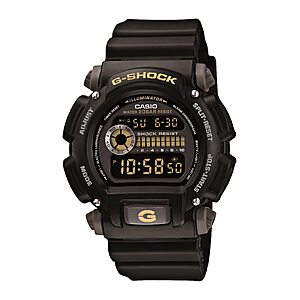 Casio Men's 'G-Shock' Quartz Resin Sport Watch , Black $56.97