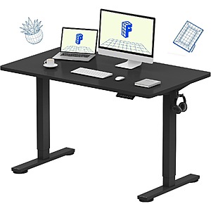 Prime Members FlexiSpot 48"x24" EN1 One-Piece Electric Standing Desk (Black) $99.99 + Free Shipping