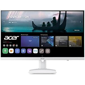 [AC] $115.01 | Acer 27" IPS FHD 1920x1080 Smart Monitor WebOS KS272 G0wemiix at Amazon