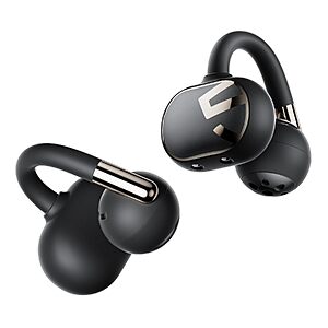 SoundPEATS Clip1 Open-Ear Clip-On Earbuds w/ Dolby Audio & LDAC (Black) $34.99 + Free Shipping w/ Prime or on $35+