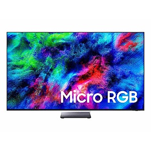 [EPP/EDU] Samsung 4K 165Hz Micro RGB R95H Vision AI Smart TV (2026): 65" $1890; 75" $2565; 85" $3713 + Free Shipping