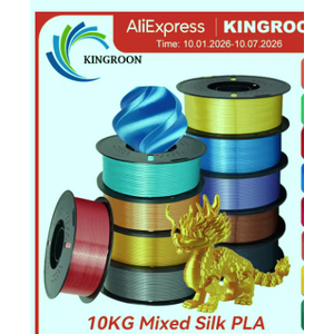 KINGROON 10KG Silk PLA Filament Mix-color Set $78.24