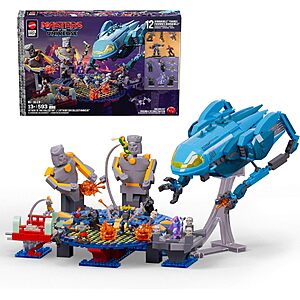 Mattel Brick Shop Masters of the Universe: Attack of the Collector 594-Piece Building Set w/ 12 Figures $47.36 + Free Shipping