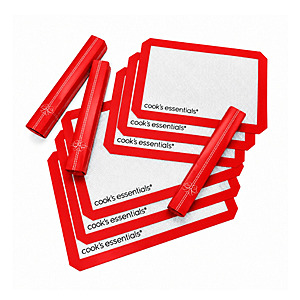 6-Pack Cook’s Essentials Reusable Silicone Baking Mats $6.89 + Free Shipping
