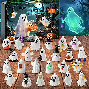 Halloween Advent Calendar 2026, Mini Ghost Party Favors for Kids - $8.99 @ Amazon
