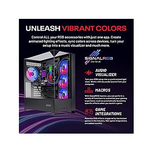 Skytech Shadow 5 Gaming PC, Intel Ultra 7 270K Plus, NVIDIA GeForce RTX 5070, 32GB DDR5 RAM, 1TB NVMe SSD, Wi-Fi 6, Win11 Home - $1529 (Use APPLETEN at checkout)