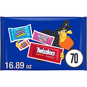 Hershey's Assorted Halloween Candy Bulk Variety Pack 70 pieces, 16.89 oz x 2~$15.54 After Multibuy @ Amazon
