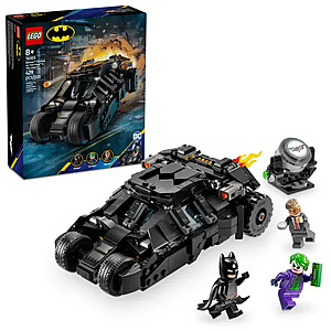 LEGO Batman Tumbler vs. Two-Face and The Joker 76303 Building Set $49.88 OR LEGO Technic 42239 Batmobile Tumbler Building Set $146.24 ETC.