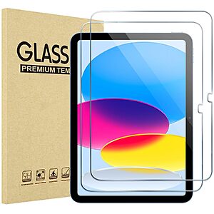 2-Pack ProCase Tempered Glass Screen Protector for 11" iPad A16 (2025) & 10.9" iPad 10th Gen (2022) $6.99 + Free Shipping w/ Prime or on $35+