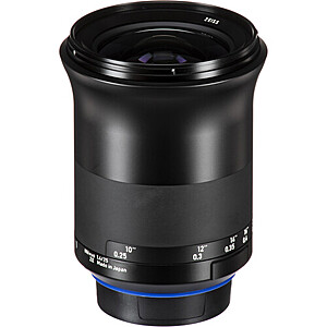 ZEISS Milvus 25mm f/1.4 ZE Lens for Canon EF $999