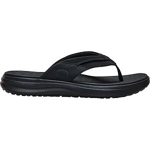 HEYDUDE Men's Finn Flip Flops (Black, Sizes 9-12) $16.78 + Free Shipping on $25+