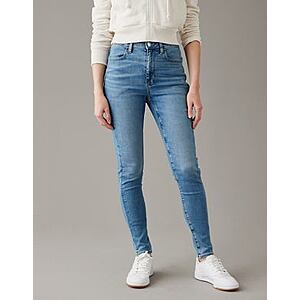 American Eagle 30% Off Coupon: AE Women's Super High-Waisted Jegging $22.37, AE Men's AE Slim Straight Jean $24.47, More + FS on $75+ $23.47