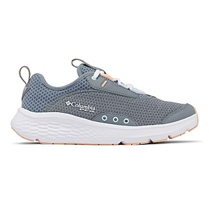 Columbia PFG Castback Women's Water-Draining Fishing Shoes (Grey Ash/Peach Fizz) $24.93