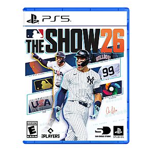 MLB The Show 26 (PS5) $30 + Free Shipping w/ Prime or on orders over $35