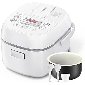 [Prime] $74.48* | 3-Cup TOSHIBA Rice Cooker w/ Fuzzy Logic Technology at Amazon